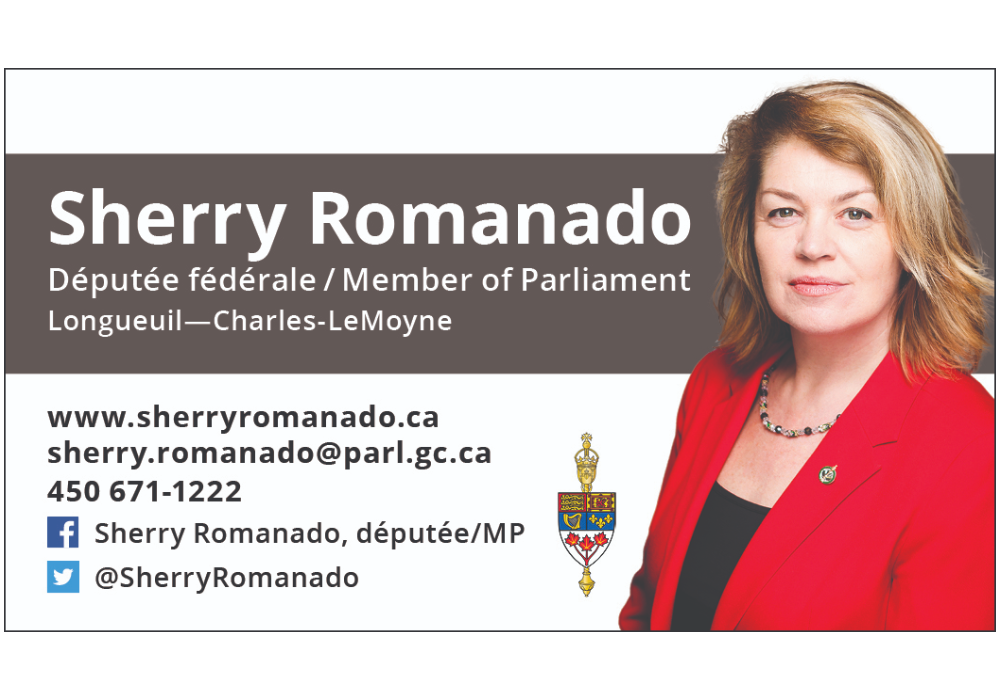 Soutien de la d&eacute;put&eacute;e Sherry Romanado