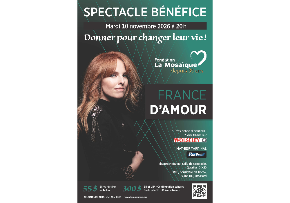 Spectacle-bénéfice novembre 2026
